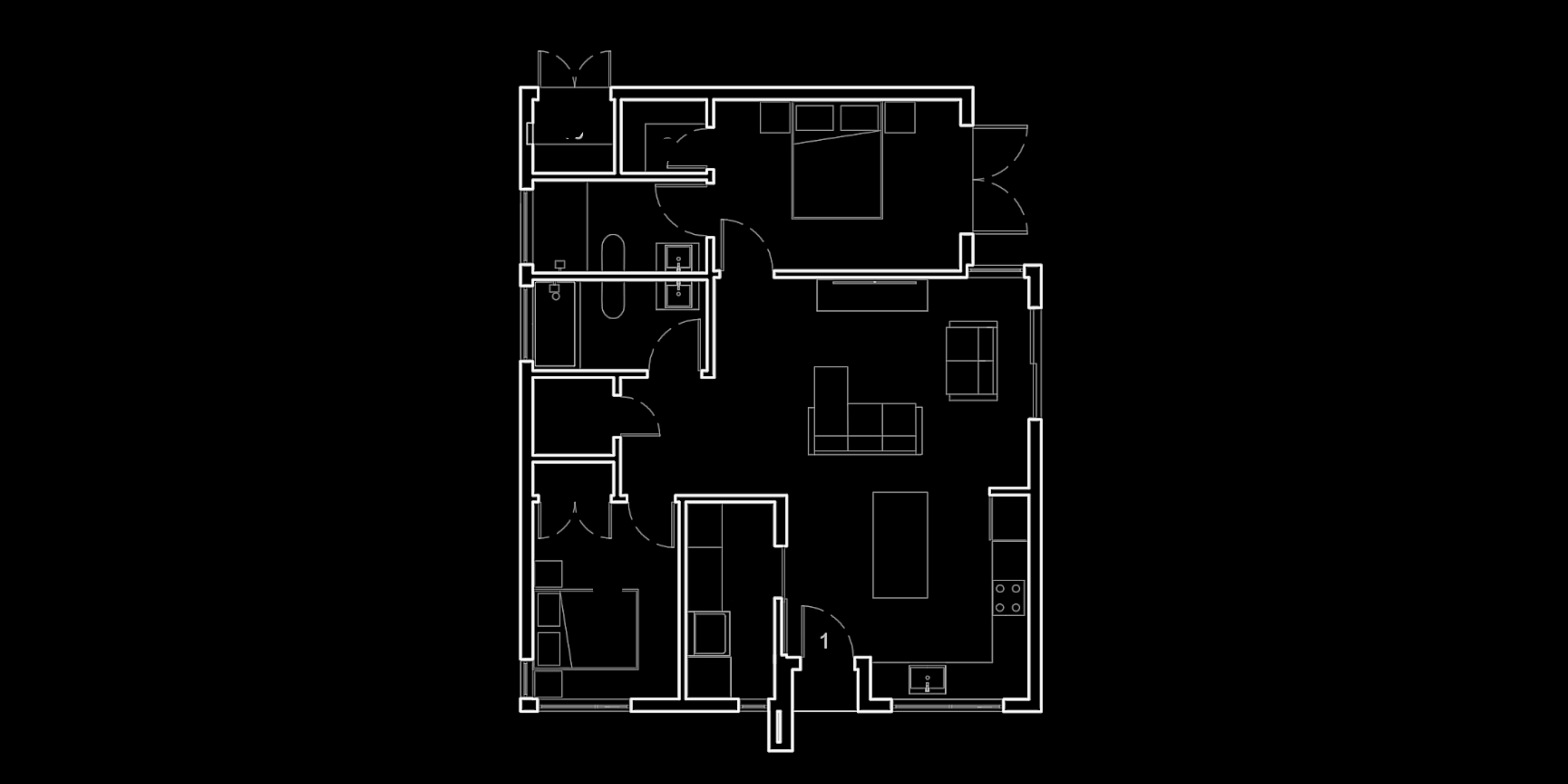 Deep Cove custom modular home British Columbia floor plan