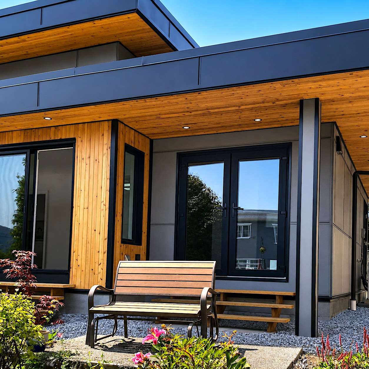 Deep Cove custom modular home British Columbia