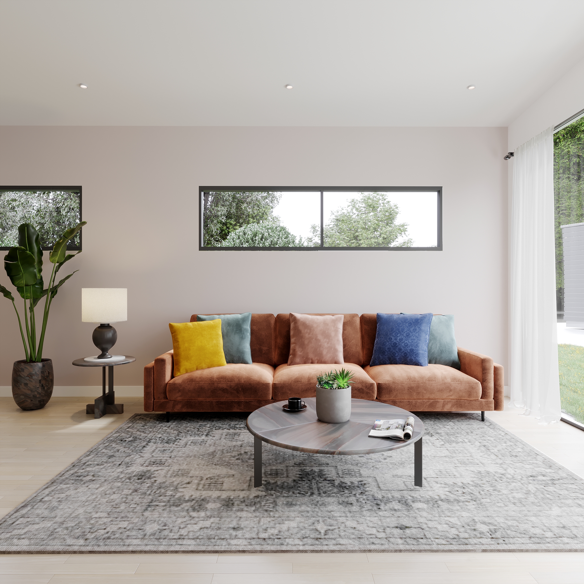Modular single level home British Columbia — interior view 3