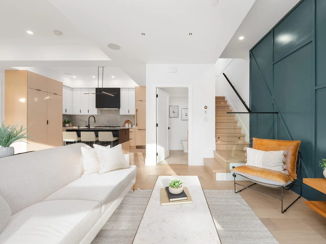 Modern modular duplex Vancouver — interior view