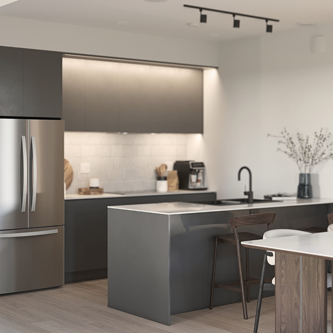 Two storey custom modular British Columbia — kitchen 2