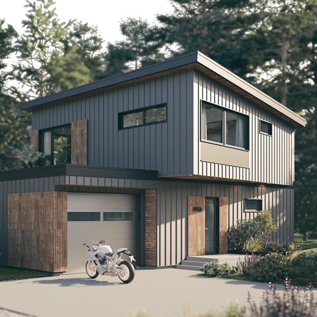 Two storey custom modular British Columbia