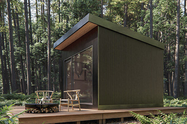 Modern prefab ADU British Columbia — exterior view 1