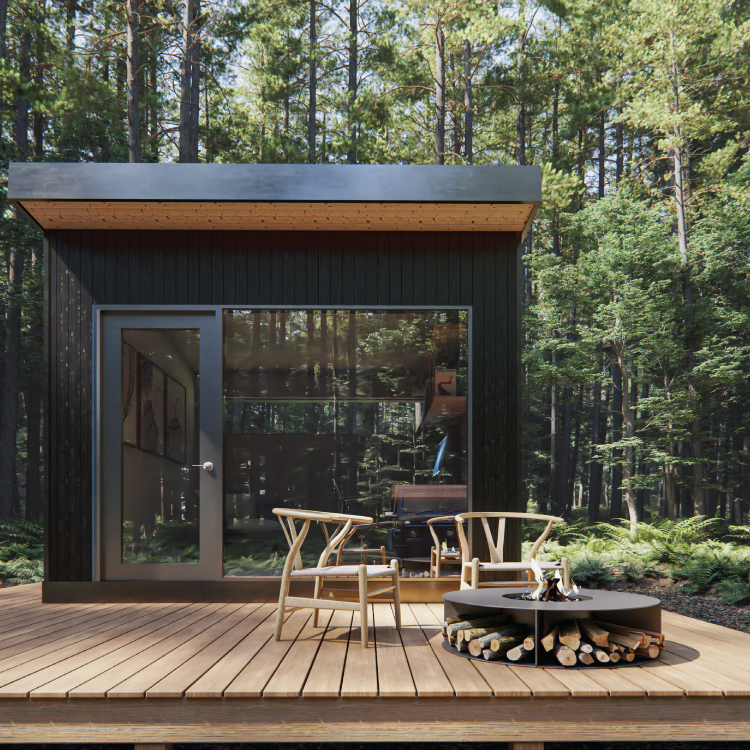 Modern prefab ADU British Columbia — exterior view 10