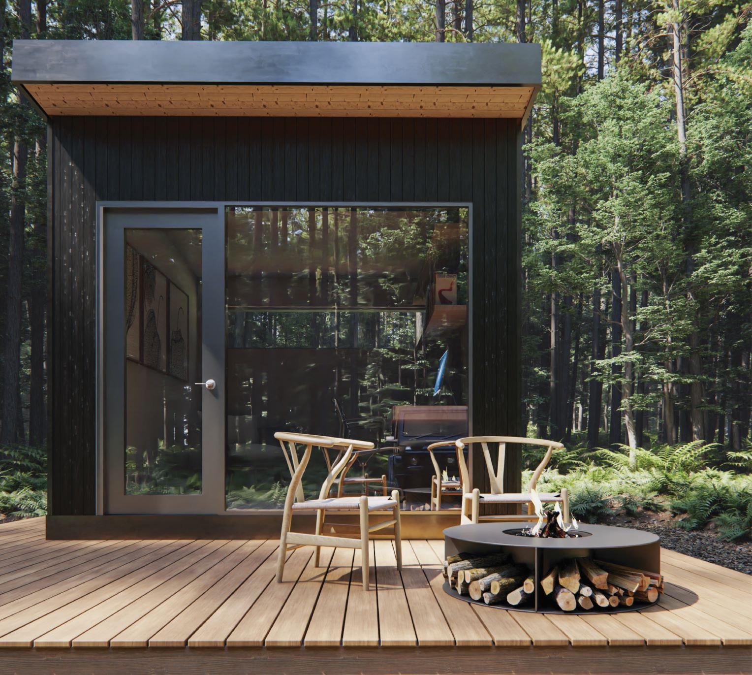 Modern prefab ADU British Columbia — exterior view 16