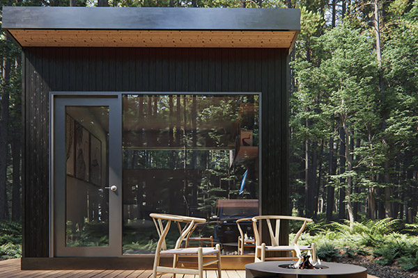 Modern prefab ADU British Columbia — exterior view 2