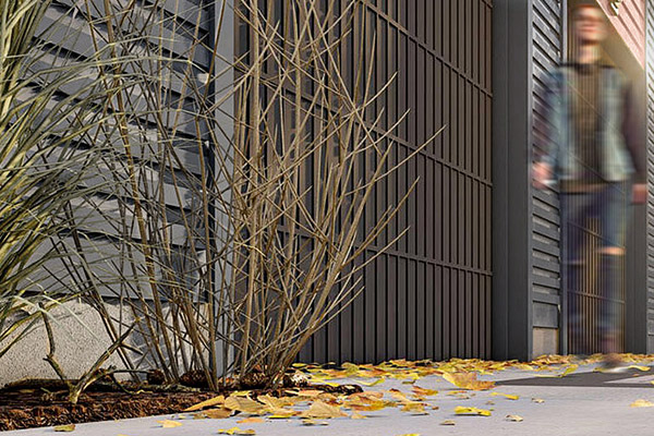 Lund modular garage British Columbia — exterior view 2