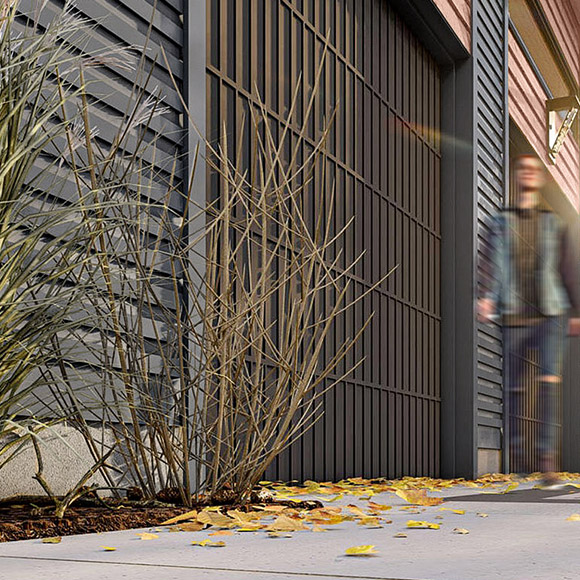 Lund modular garage British Columbia — exterior view 7